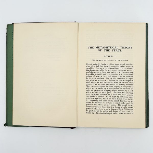 The Metaphysical Theory of the State by L.T. Hobhouse - Image 7