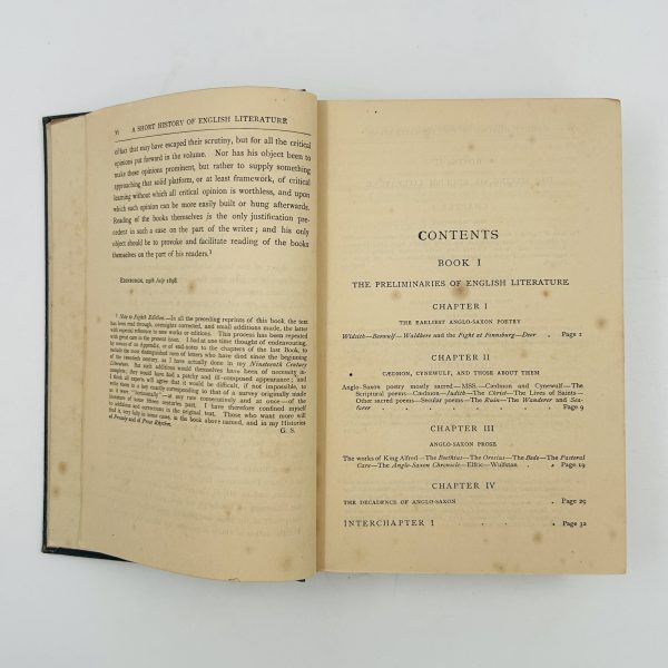 A SHORT HISTORY OF ENGLISH LITERATURE by George Saintsbury - Image 6