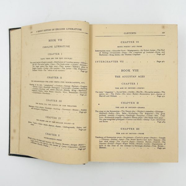 A SHORT HISTORY OF ENGLISH LITERATURE by George Saintsbury - Image 10