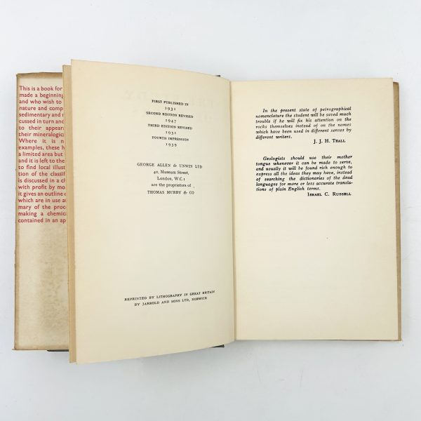 The Study of Rocks by S.J. Shand - Image 5