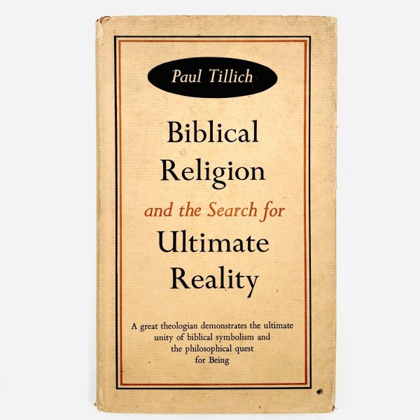 BIBLICAL RELIGION AND THE SEARCH FOR ULTIMATE REALITY