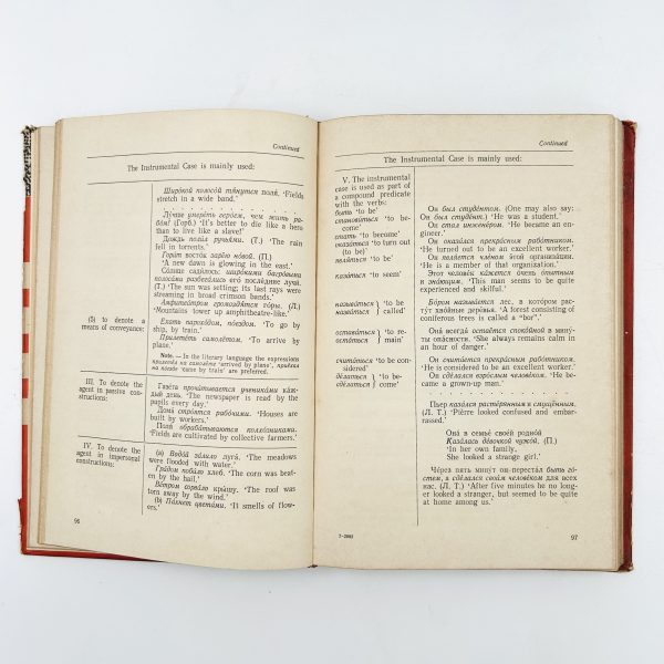 A SHORT RUSSIAN REFERENCE GRAMMAR by  I.M. Pulkina - Image 10