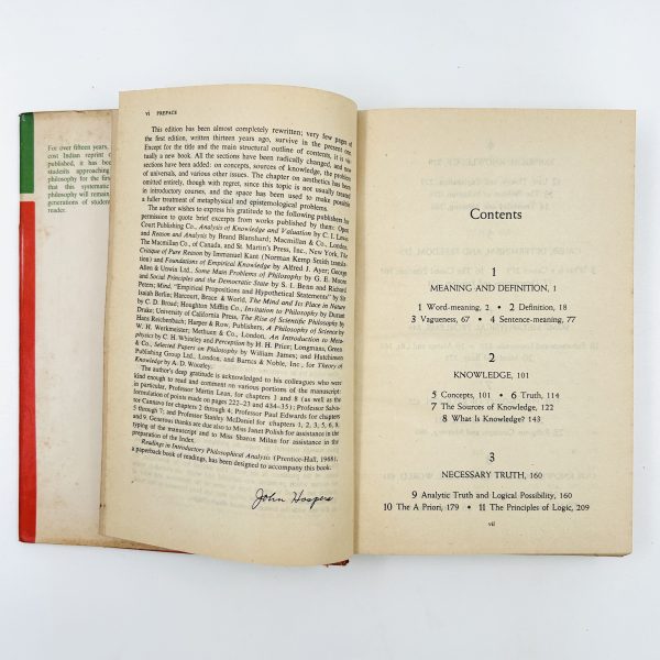 AN INTRODUCTION TO PHILOSOPHICAL ANALYSIS by John Hospers - Image 6