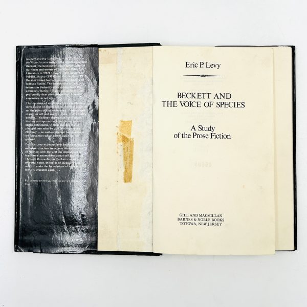BECKETT AND THE VOICE OF SPECIES by  Eric P. Levy - Image 4
