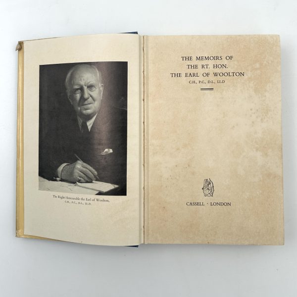 The Memoirs of the Rt. Hon. The Earl of Woolton - Image 4