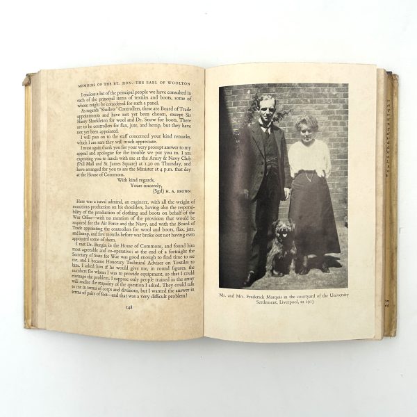 The Memoirs of the Rt. Hon. The Earl of Woolton - Image 9