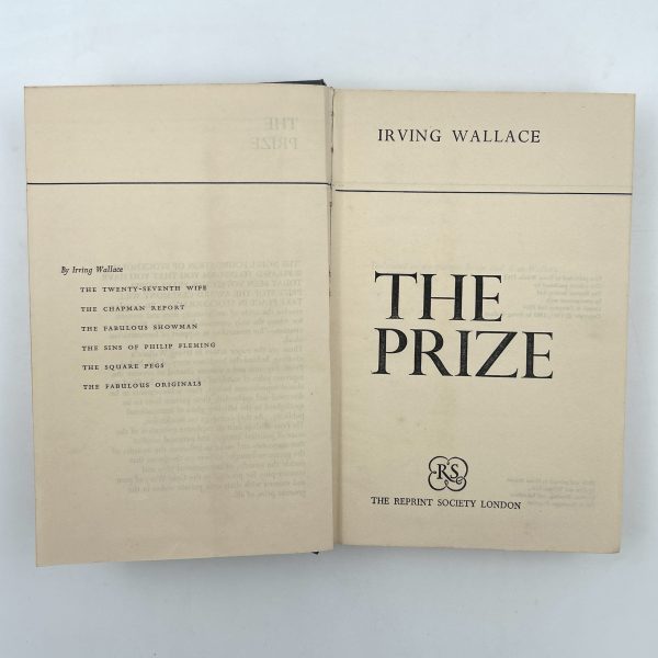 The Prize by Irving Wallace - Image 4