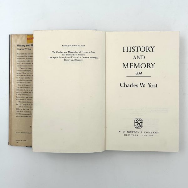 History and Memory by Charles W. Yost - Image 4
