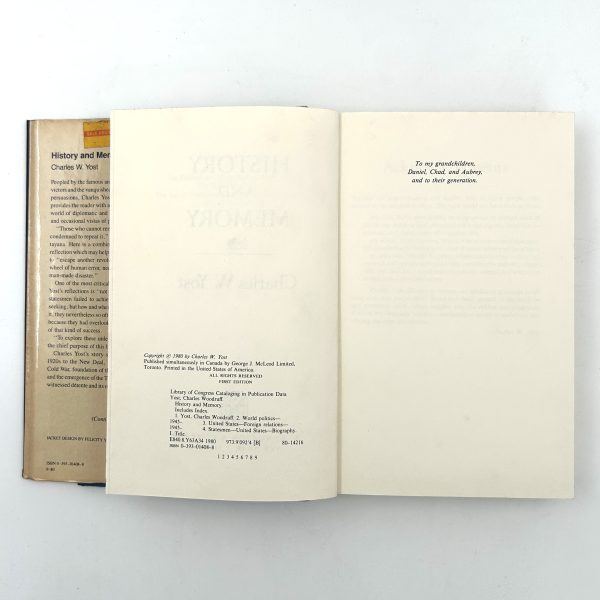 History and Memory by Charles W. Yost - Image 5
