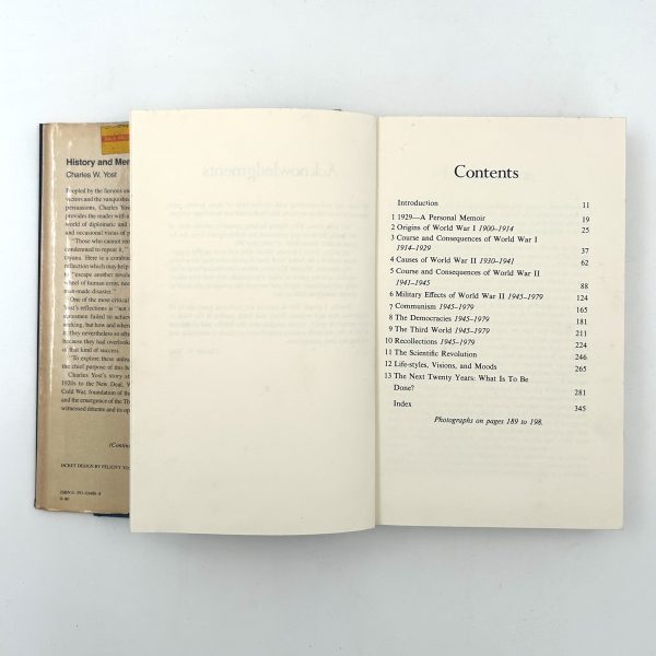 History and Memory by Charles W. Yost - Image 6