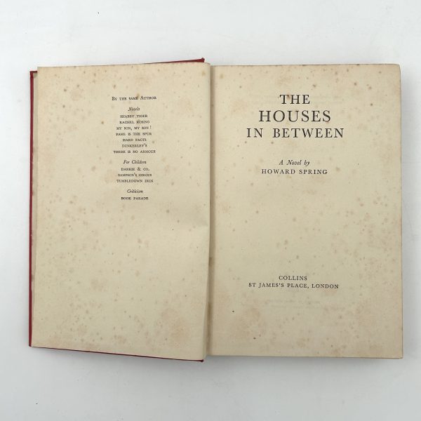 The Houses In Between By Howard Spring - Image 4